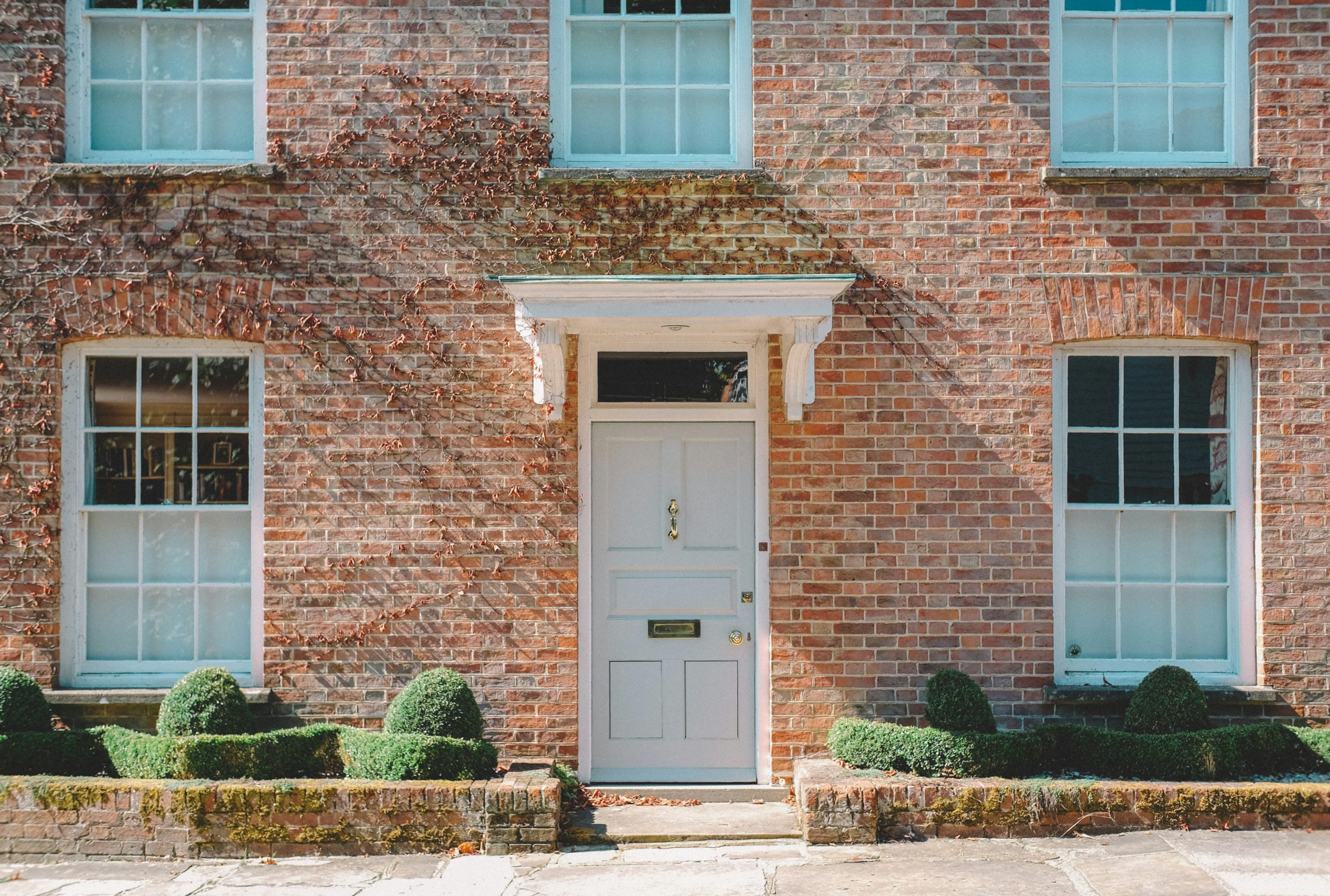 Listed brick building facade, illustrating EPC exemption rules for protected buildings
