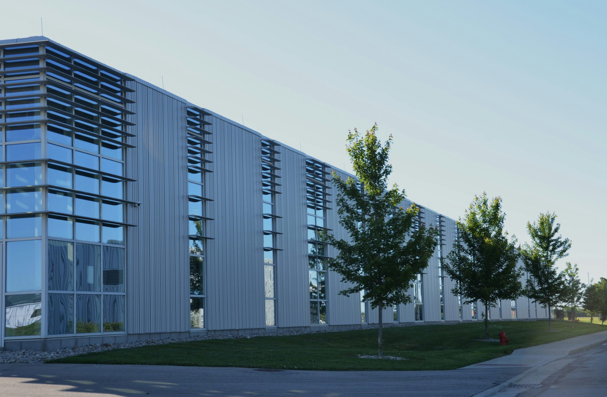 Commercial office building exterior, illustrating the gap between EPC ratings and actual energy use